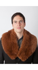 Possum fur collar